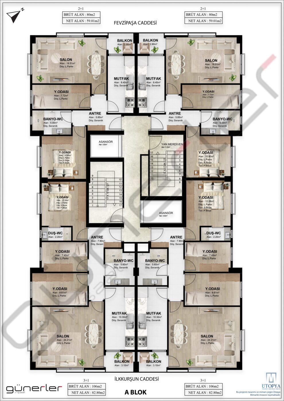 İnkılap 2B Etap — plan 1